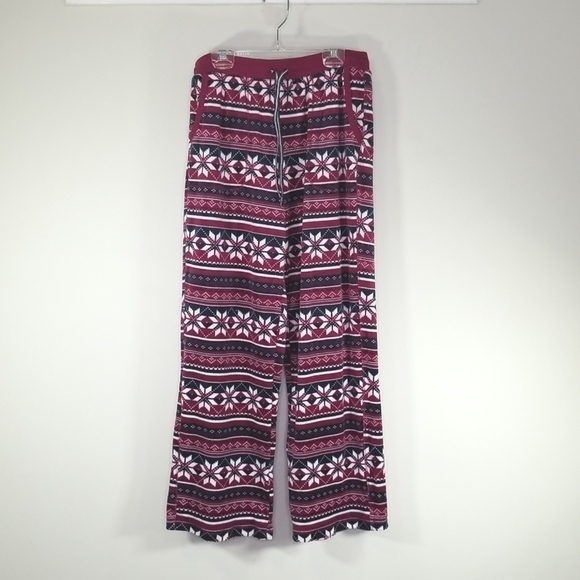 Nautica Graphic Pattern Women's 2 pc Fleece Pajamas - Picture 5 of 5